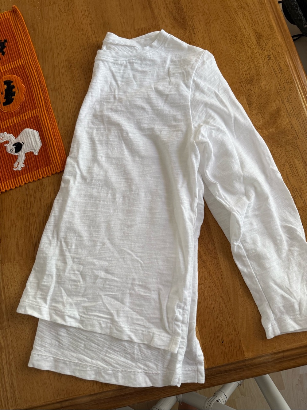 Long Sleeve White Top